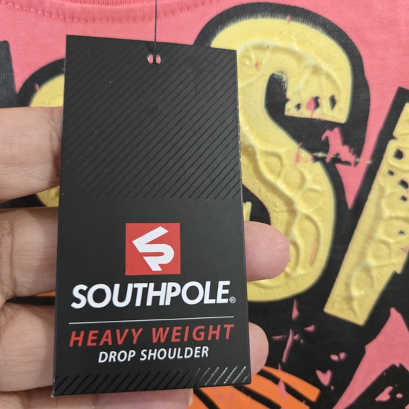 Y2K South Pole Men's XL Short Sleeve T-Shirt Graphic Blessed Coral Crew Neck NWT - Picture 6 of 11